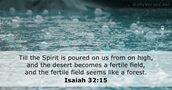 Isaiah 32:15