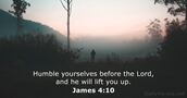 James 4:10