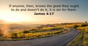 James 4:17