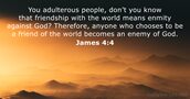 James 4:4