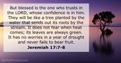 Jeremiah 17:7-8