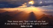 John 11:40