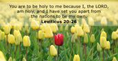 Leviticus 20:26