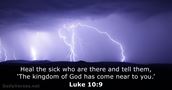 Luke 10:9
