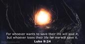 Luke 9:24