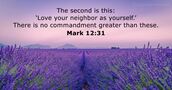 Mark 12:31