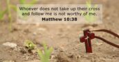 Matthew 10:38