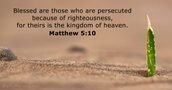 Matthew 5:10