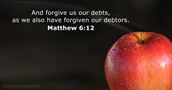 Matthew 6:12