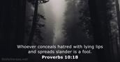 Proverbs 10:18