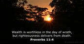 Proverbs 11:4