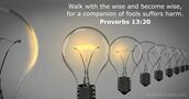 Proverbs 13:20