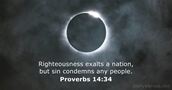 Proverbs 14:34