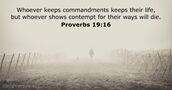 Proverbs 19:16
