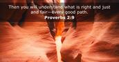 Proverbs 2:9