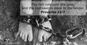 Proverbs 22:7
