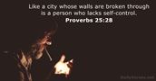 Proverbs 25:28