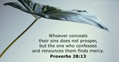 Proverbs 28:13