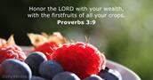 Proverbs 3:9
