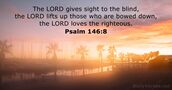 Psalm 146:8