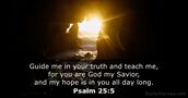 Psalm 25:5