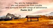 Psalm 32:7