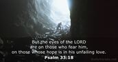 Psalm 33:18
