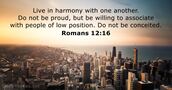 Romans 12:16