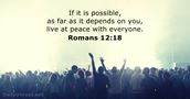 Romans 12:18