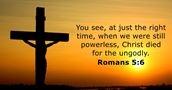 Romans 5:6