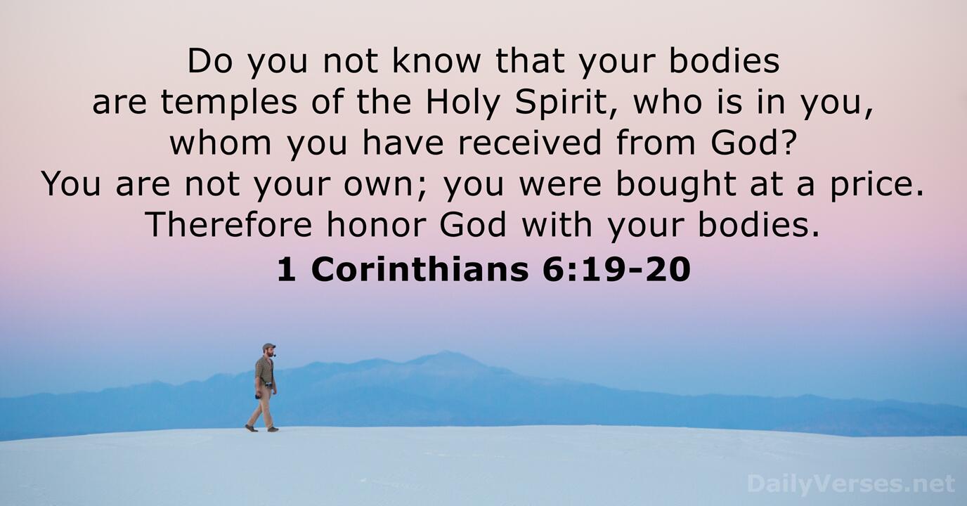 41 Bible Verses about the Body - DailyVerses.net