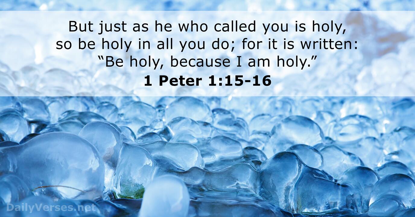 1 Peter 1 15 16 Bible Verse DailyVerses