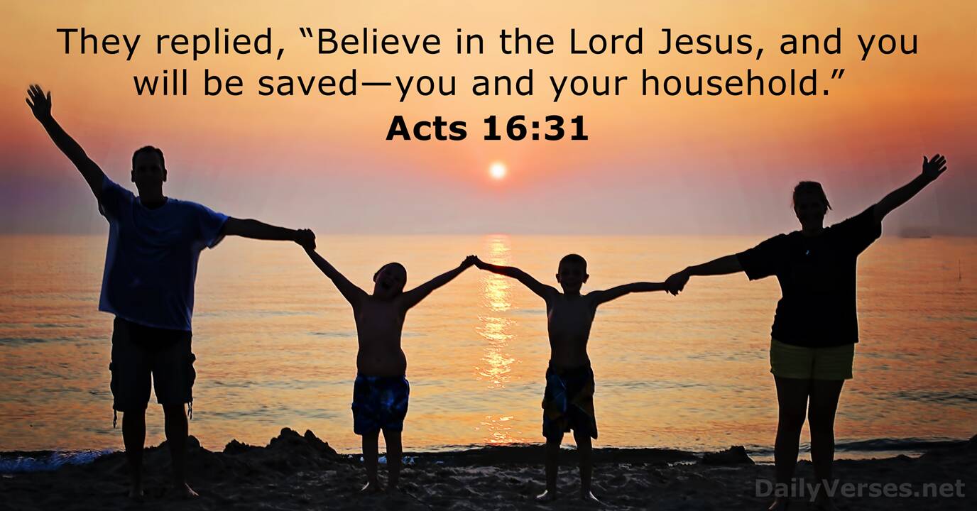 Acts 16 31 Bible Verse DailyVerses