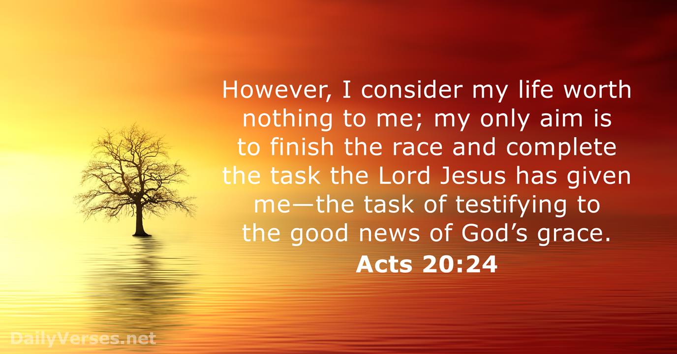 Acts 20 24 2 