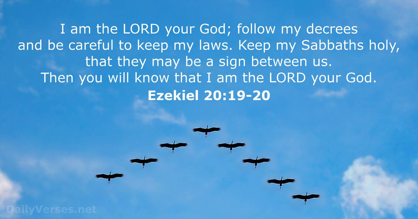 15 Bible Verses About The Sabbath DailyVerses
