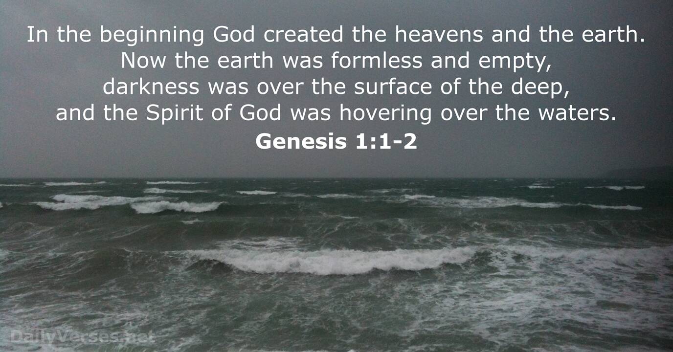 Genesis 1 1 2 Bible Verse DailyVerses Genesis 1 1 2 Bible Verse DailyVerses