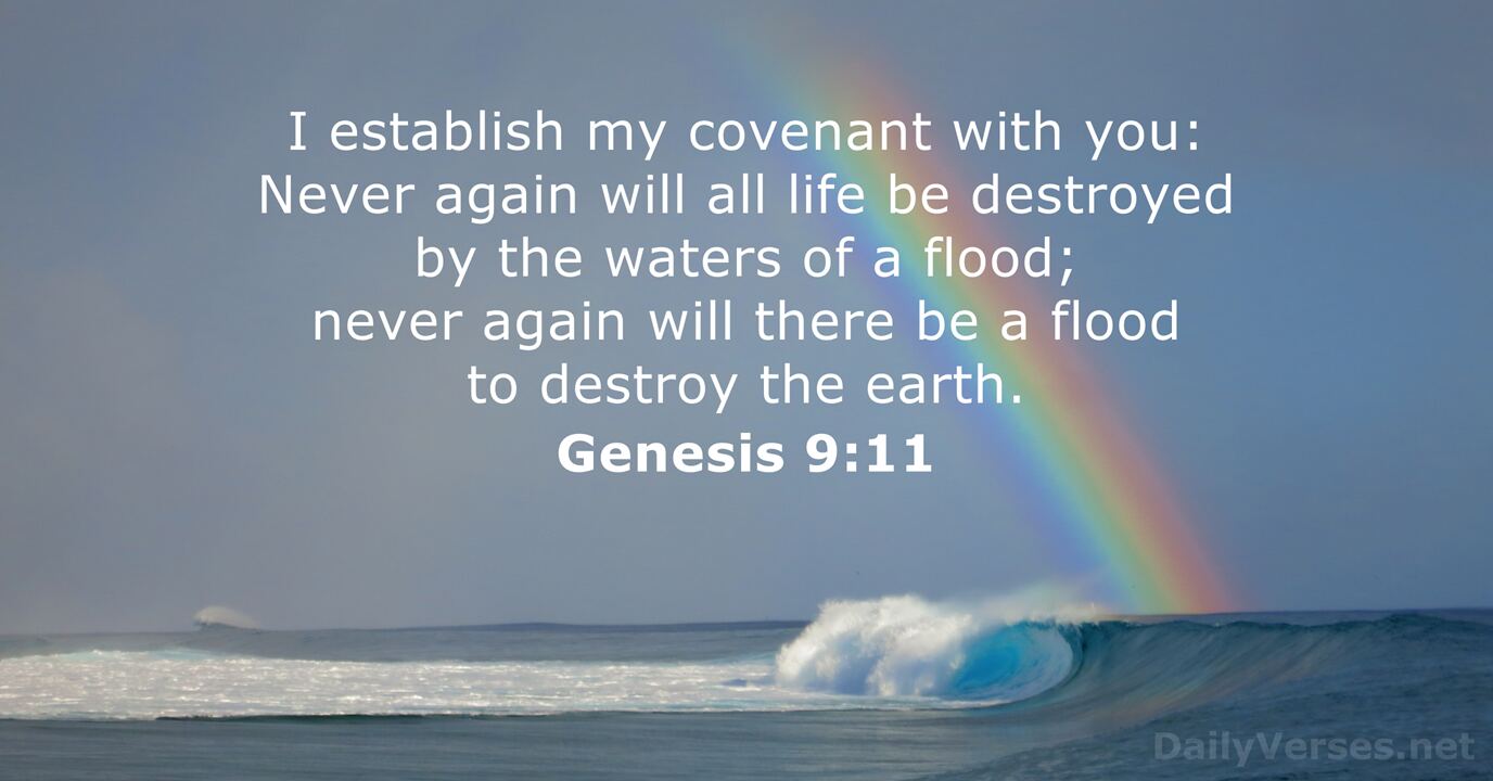 Genesis 9:11 - Bible verse 