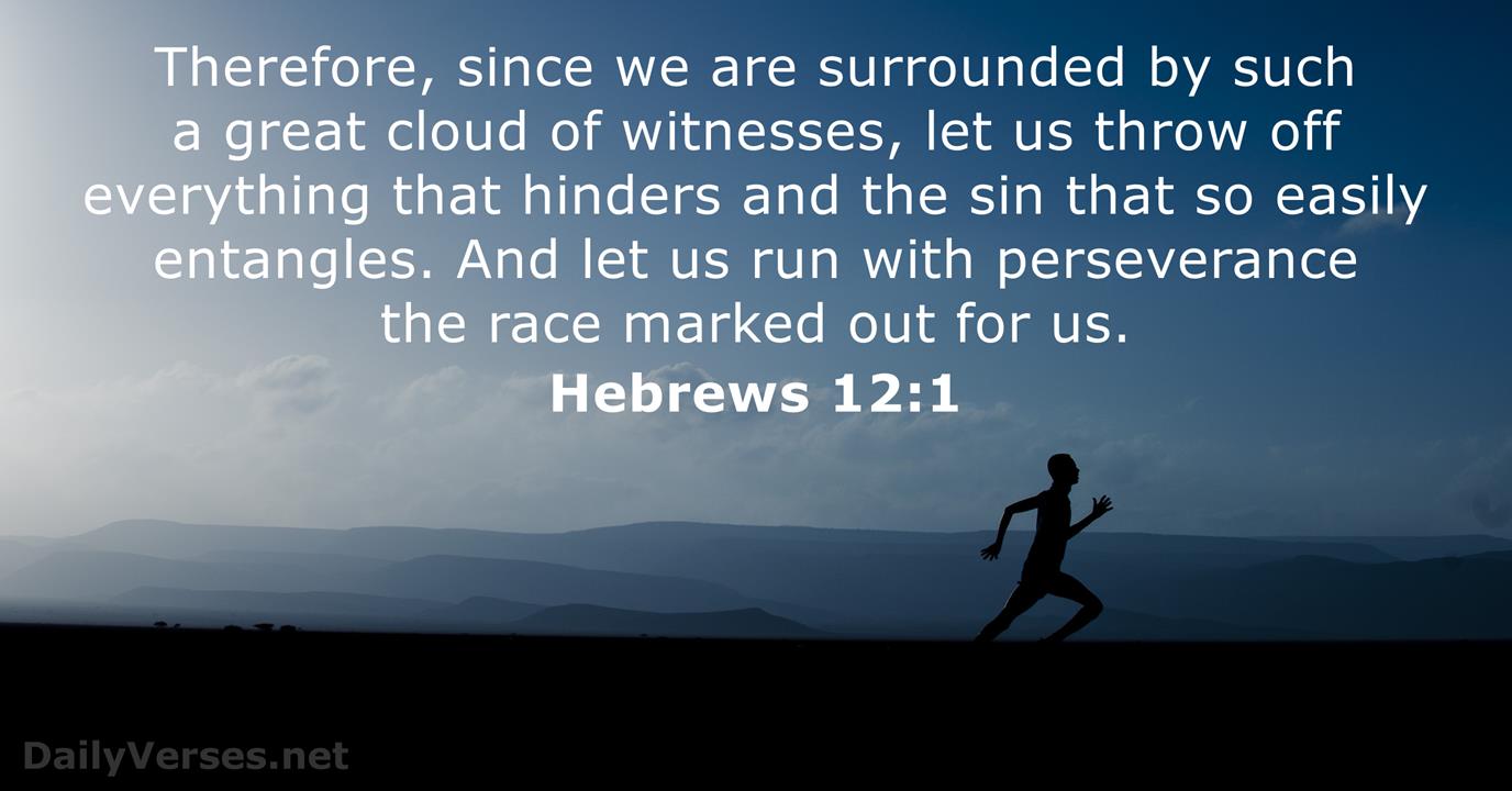 Hebrews 12:1 - Bible verse - DailyVerses.net