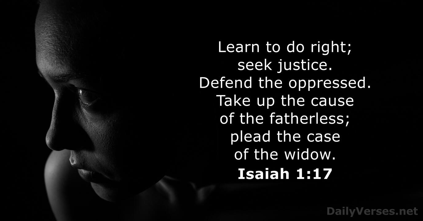 Isaiah 1:17 - Bible verse - DailyVerses.net