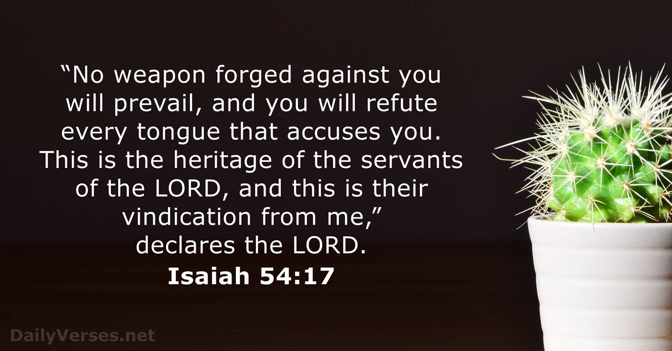 isaiah 54 17 kjv large print