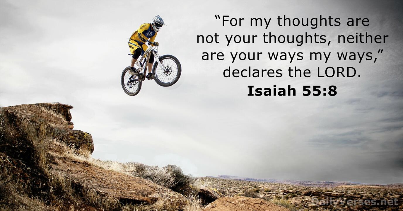 Isaiah 55:8 - Bible verse - DailyVerses.net