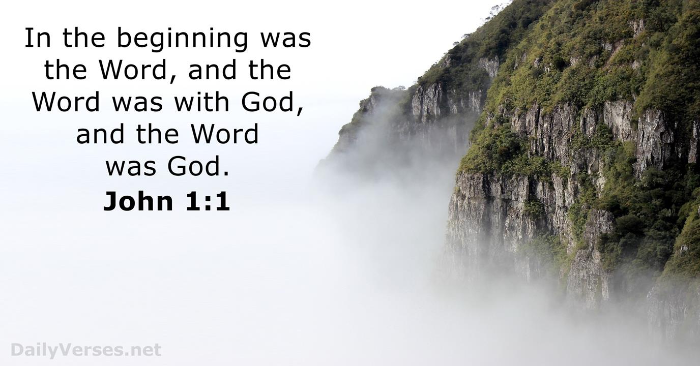 John 1 1 Bible Verse DailyVerses
