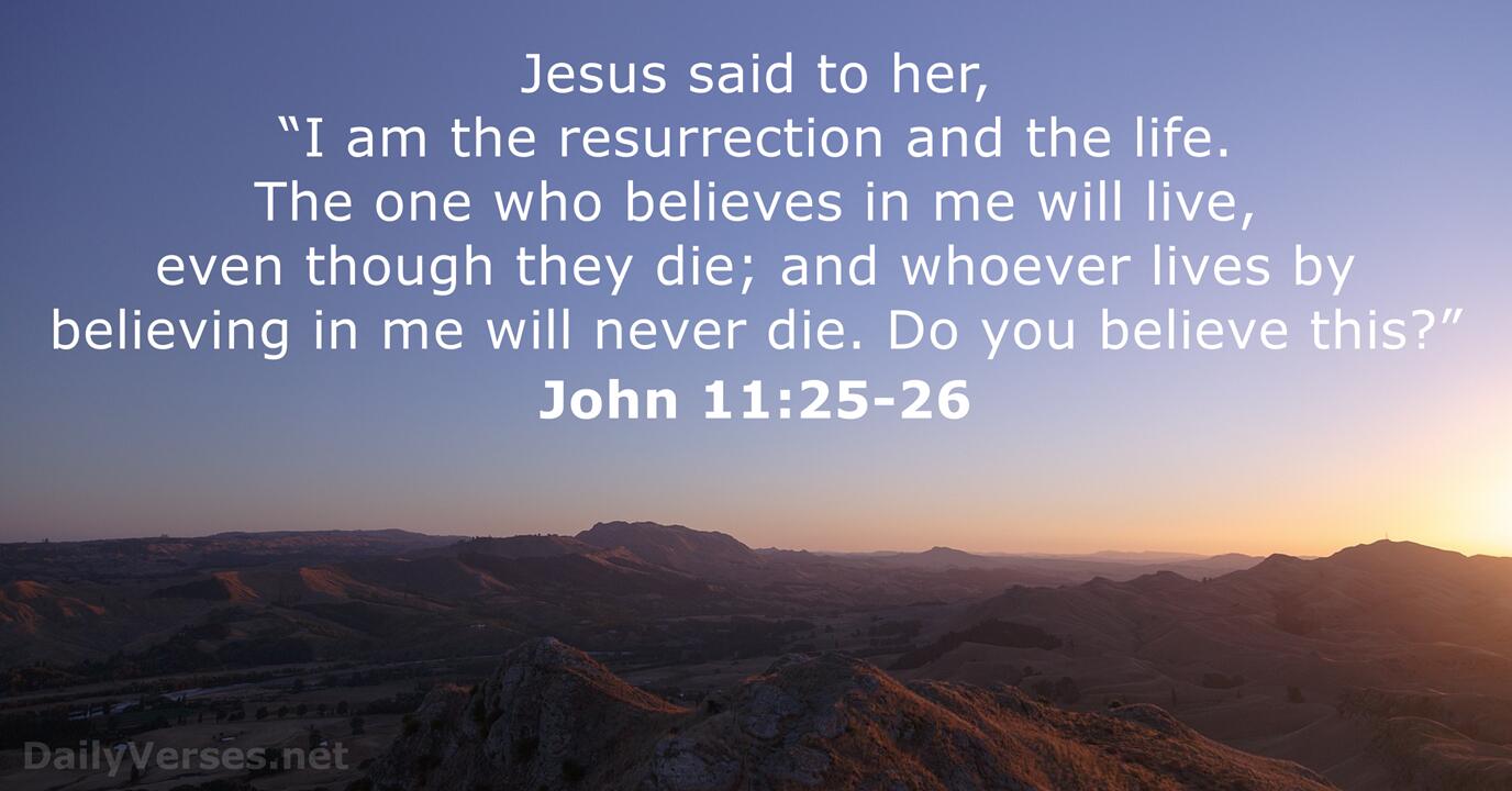 resurrection of christ bible verse