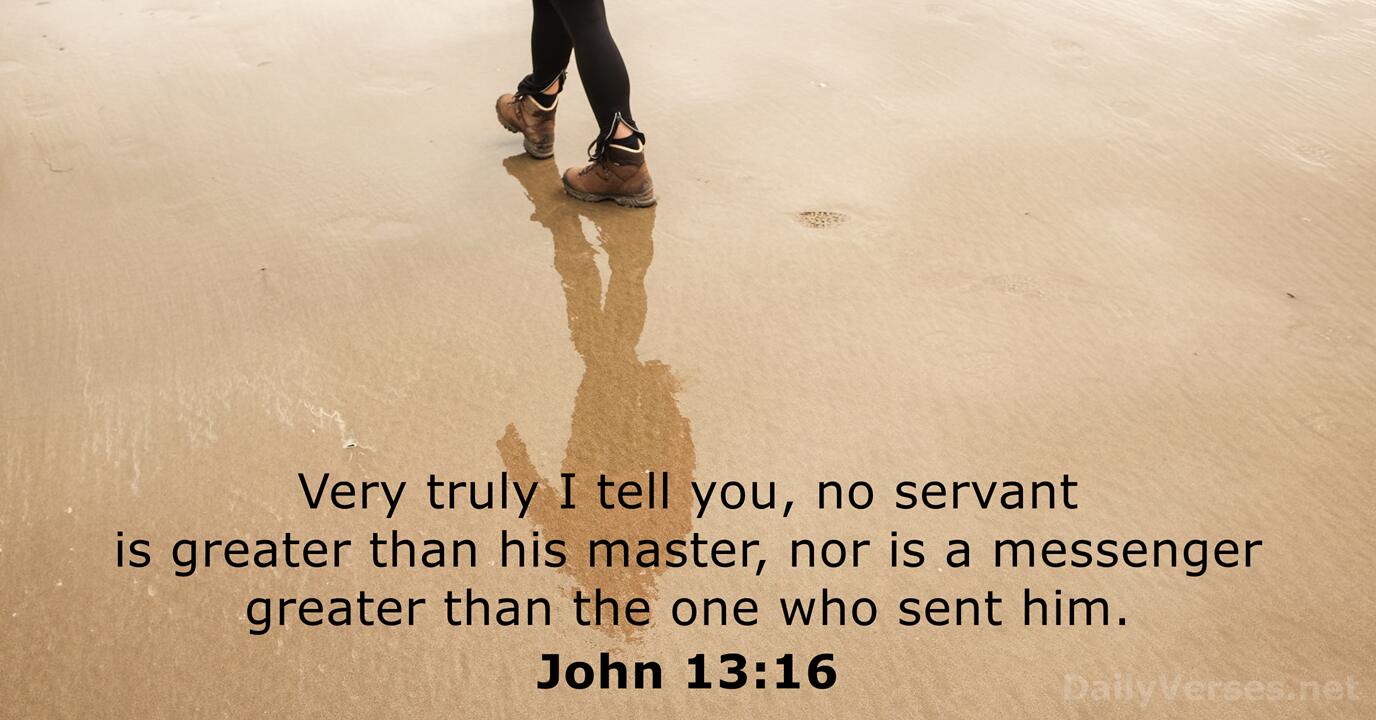 February 15 2023 Bible Verse Of The Day John 13 16 DailyVerses