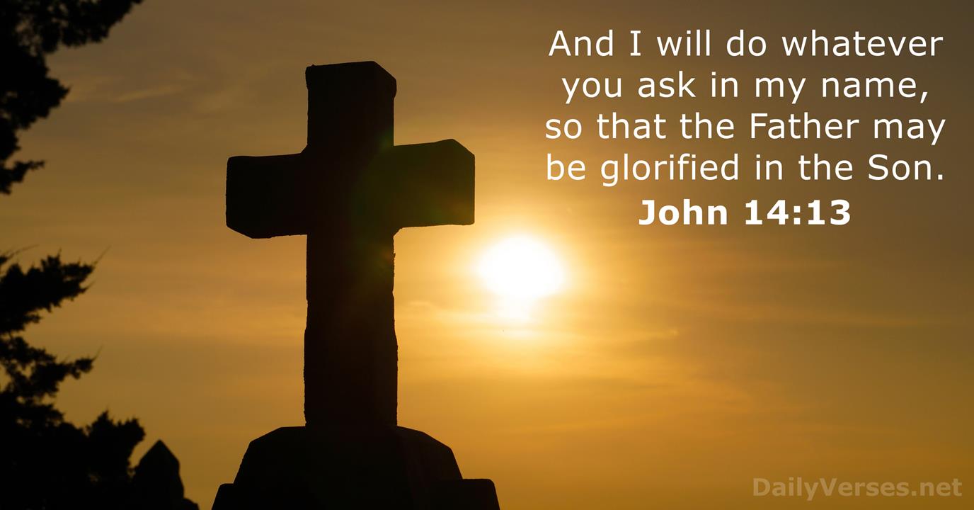 John 14 13 Bible Verse DailyVerses