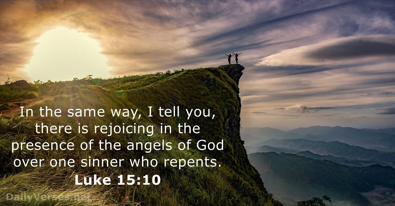 Luke 15 10 Bible Verse DailyVerses