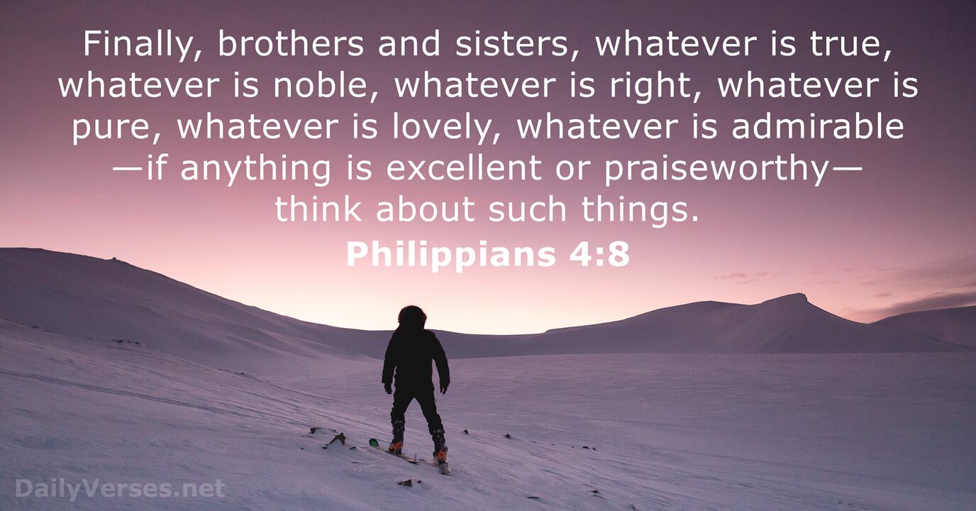 Philippians 4 8 Bible Verse DailyVerses