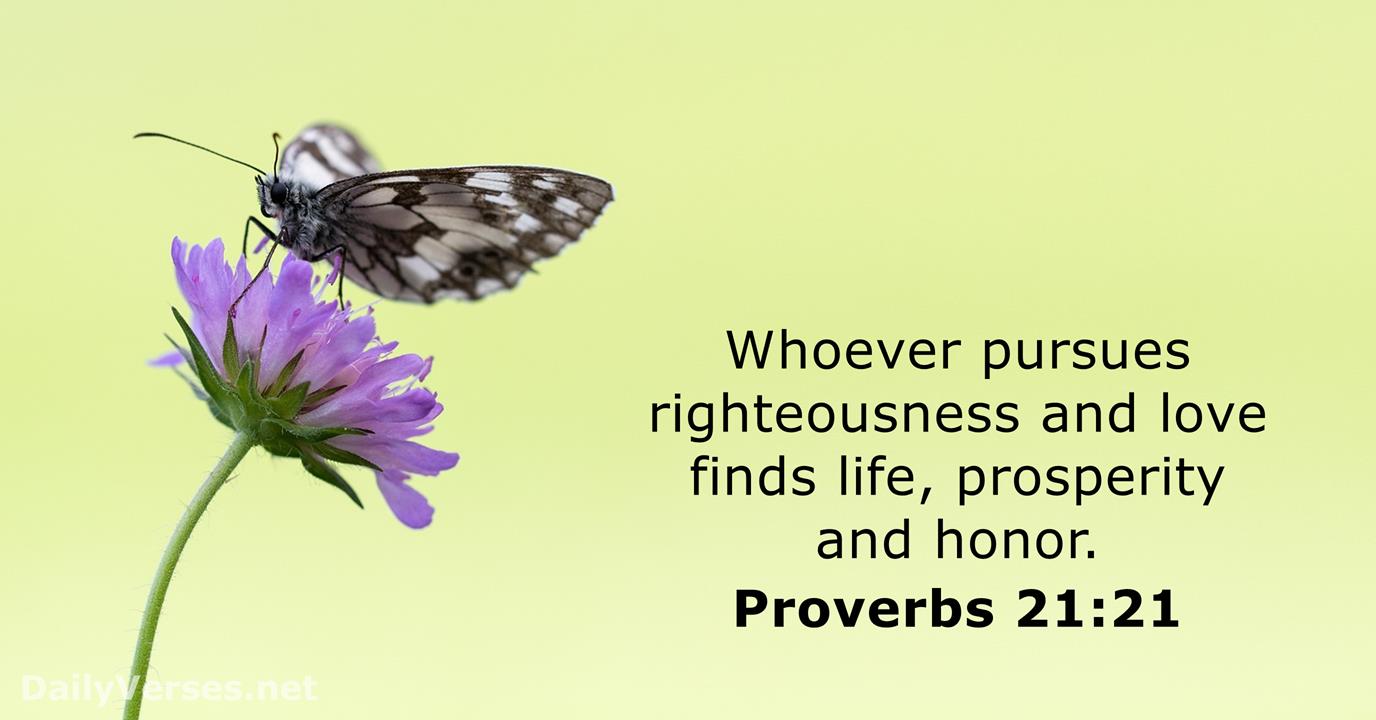 September 23 2016 Bible Verse Of The Day Proverbs 21 21 