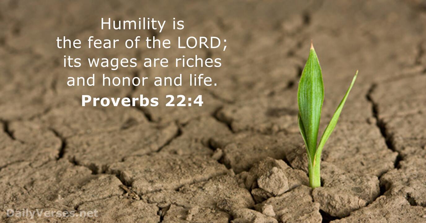 June 10 2019 Bible Verse Of The Day Proverbs 22 4 DailyVerses