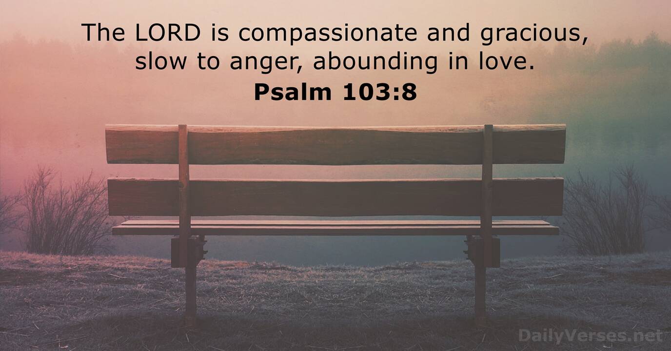 Psalm 103 8 Bible Verse DailyVerses